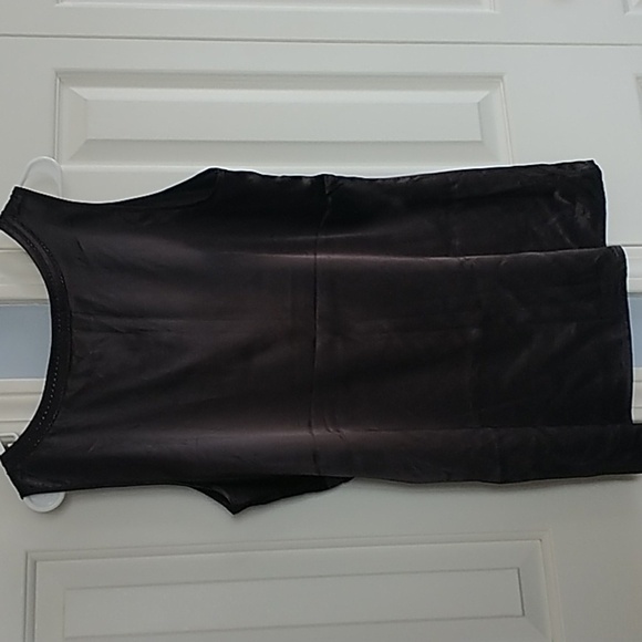 Chico's Black Sophisticated Tank Shell Chico's 2 (M) - Picture 4 of 8
